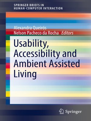 cover image of Usability, Accessibility and Ambient Assisted Living